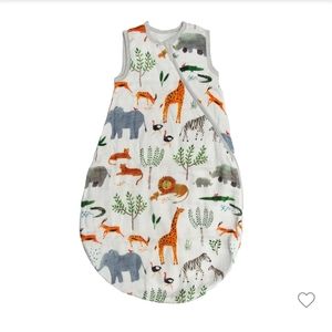 Loulou Lollipop Muslin Sleep Sack Wearable Blanket - Safari Jungle